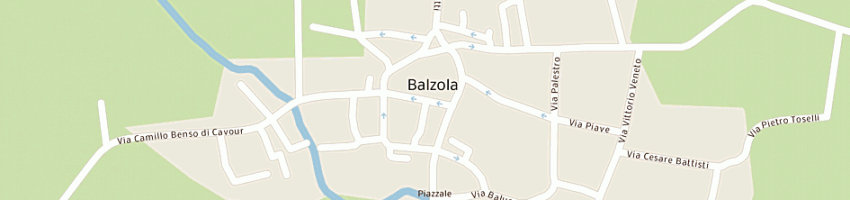 Mappa della impresa fratelli mandrino (snc) a BALZOLA