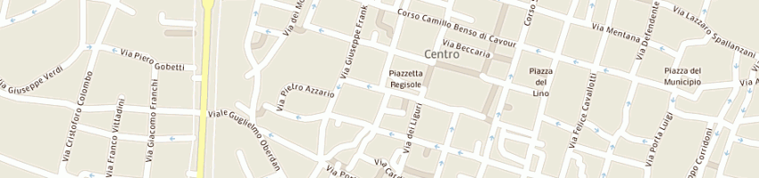Mappa della impresa ristorante self service arlecchino snc a PAVIA