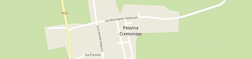 Mappa della impresa municipio a PESSINA CREMONESE