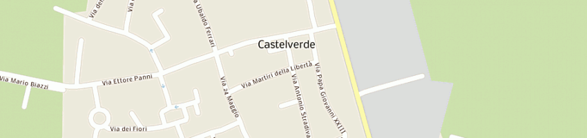 Mappa della impresa scuola elementare di castelverde a CASTELVERDE