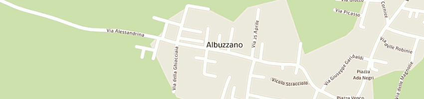 Mappa della impresa progea leonardo srl a ALBUZZANO
