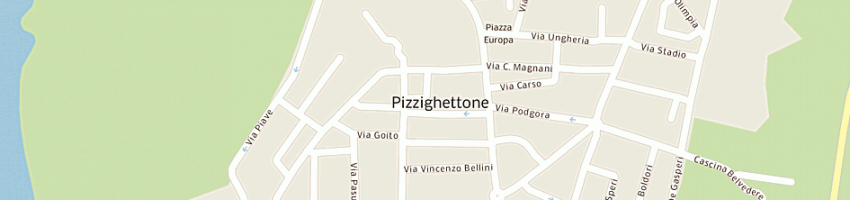 Mappa della impresa corpo bandistico pizzighettonese a PIZZIGHETTONE
