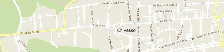 Mappa della impresa ferrero vincenzo a CHIVASSO