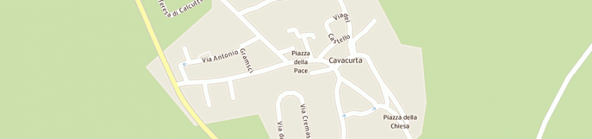 Mappa della impresa calza giovanni a CAVACURTA