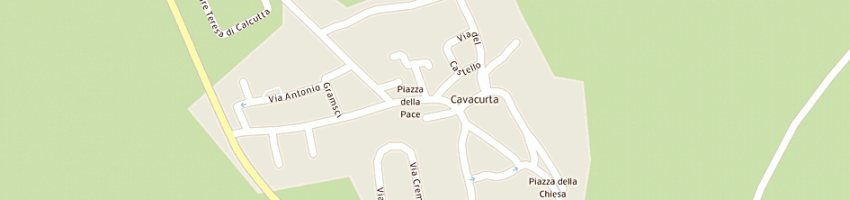 Mappa della impresa municipio a CAVACURTA