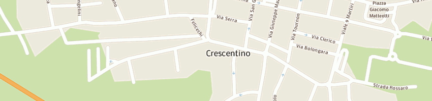 Mappa della impresa studio crescentino sas a CRESCENTINO