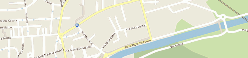 Mappa della impresa asilo nido comunale a CHIVASSO