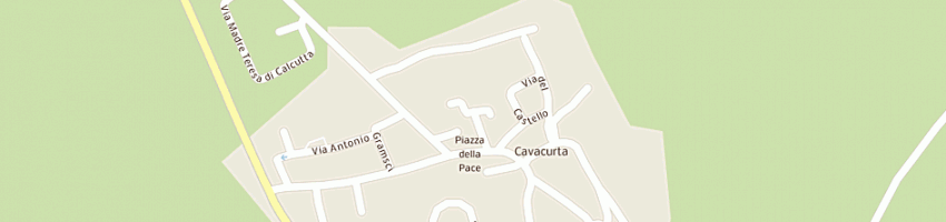 Mappa della impresa pezzi franco a CAVACURTA