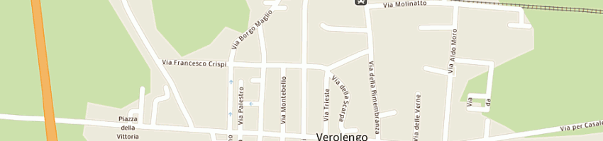 Mappa della impresa scuola elementare statale a VEROLENGO