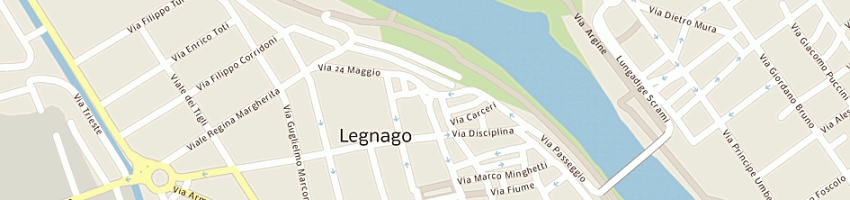 Mappa della impresa ottica zerbinati di marco zerbinati a LEGNAGO