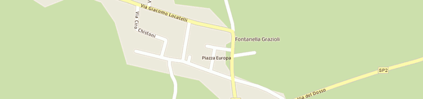 Mappa della impresa ristorante la villetta di corapi rosalba e tira antonietta snc a CASALROMANO