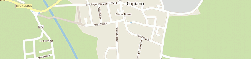 Mappa della impresa municipio di copiano a COPIANO