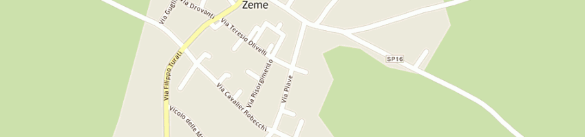 Mappa della impresa fusani fratelli a ZEME