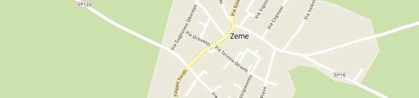 Mappa della impresa municipio a ZEME