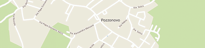 Mappa della impresa municipio a POZZONOVO