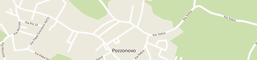 Mappa della impresa braga silvano a POZZONOVO