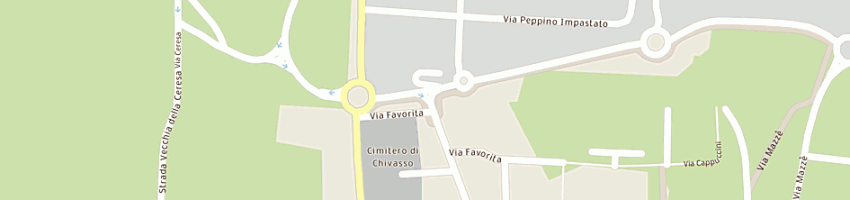 Mappa della impresa medas rosanna a CHIVASSO