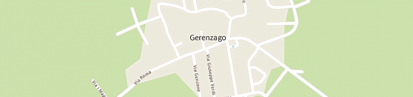 Mappa della impresa d'agostino maria a GERENZAGO