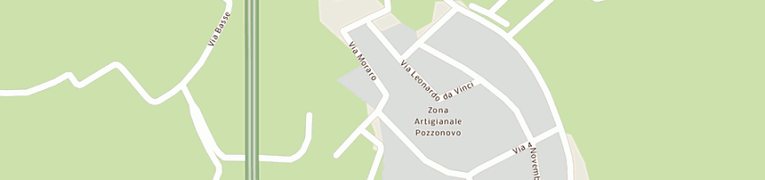 Mappa della impresa bussolin adriano a POZZONOVO
