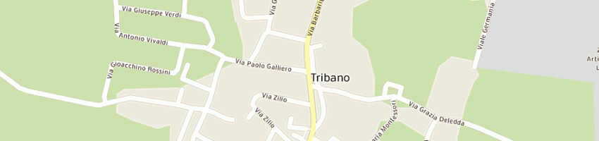 Mappa della impresa disaro' flavio a TRIBANO