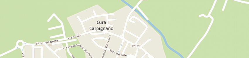 Mappa della impresa maggi manzi elide a CURA CARPIGNANO