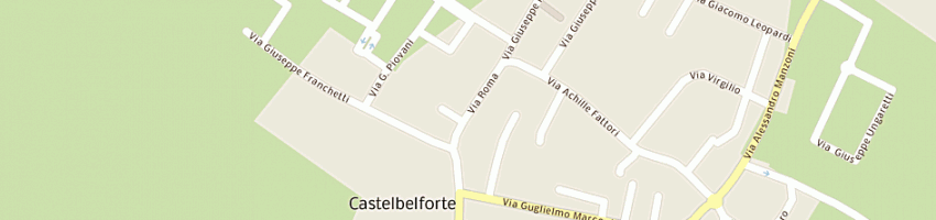 Mappa della impresa municipio a CASTELBELFORTE