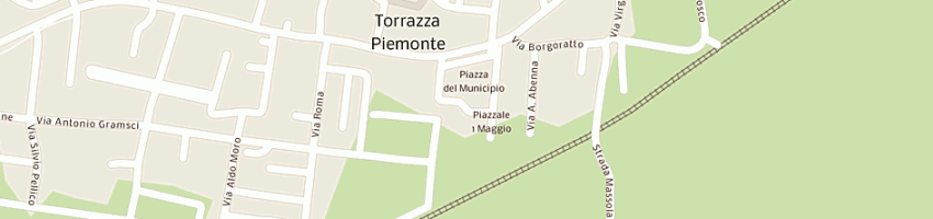 Mappa della impresa comune di torrazza-biblioteca a TORRAZZA PIEMONTE
