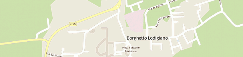 Mappa della impresa cantoni adriano a BORGHETTO LODIGIANO