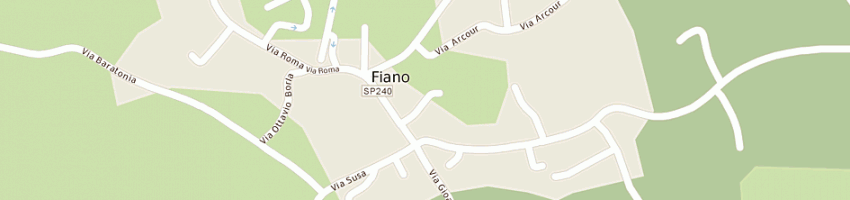Mappa della impresa bollito franco a FIANO