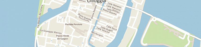 Mappa della impresa bonomo eugenio a CHIOGGIA