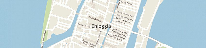 Mappa della impresa comune di chioggia a CHIOGGIA