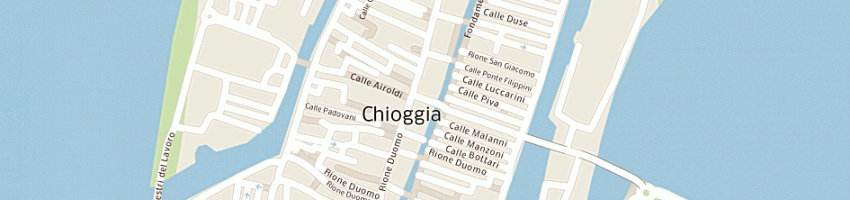 Mappa della impresa siviero lazzaro michele a CHIOGGIA