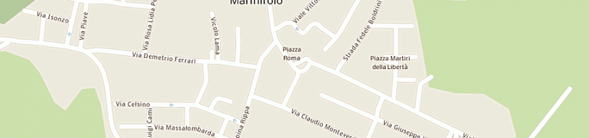 Mappa della impresa bar roma a MARMIROLO