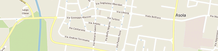 Mappa della impresa zanella consulting di zanella dott fiorenzo a ASOLA