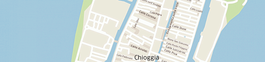 Mappa della impresa regione carabinieri veneto a CHIOGGIA