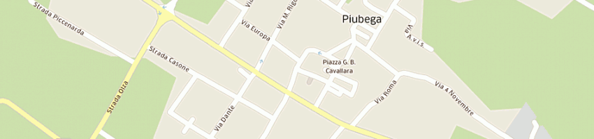 Mappa della impresa brunetti adriano a PIUBEGA