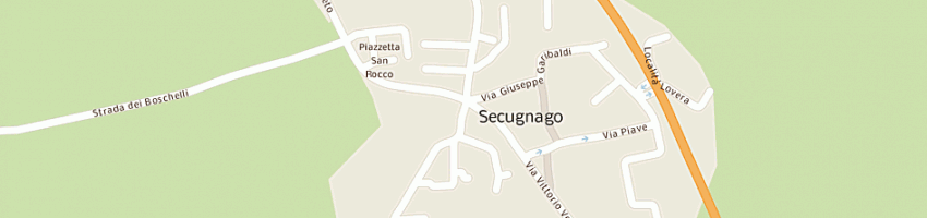 Mappa della impresa comune di secugnago - uffici comunali a SECUGNAGO