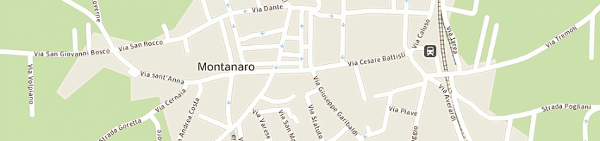 Mappa della impresa capirone ennio a MONTANARO