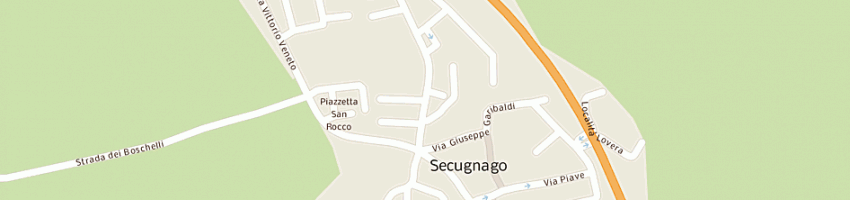 Mappa della impresa associazione s bassiano a SECUGNAGO