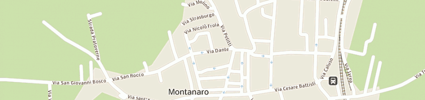 Mappa della impresa onlus associazione orizzonti a MONTANARO