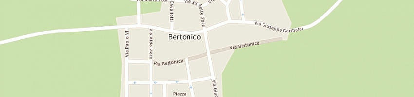 Mappa della impresa arte nastro di labadini andrea a BERTONICO
