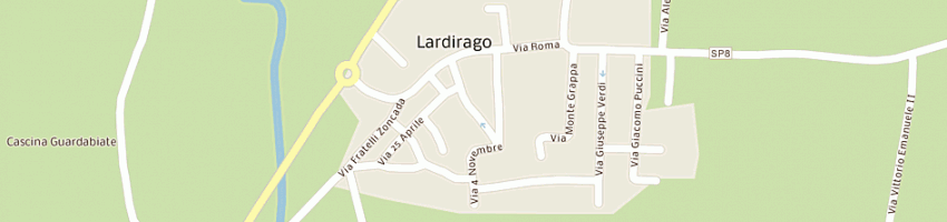 Mappa della impresa zuccotti renato a LARDIRAGO
