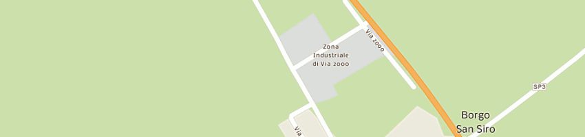 Mappa della impresa cabe stozzatrici srl a BORGO SAN SIRO