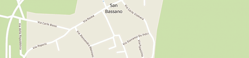 Mappa della impresa municipio a SAN BASSANO