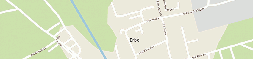 Mappa della impresa gaburro rinaldo a ERBE 
