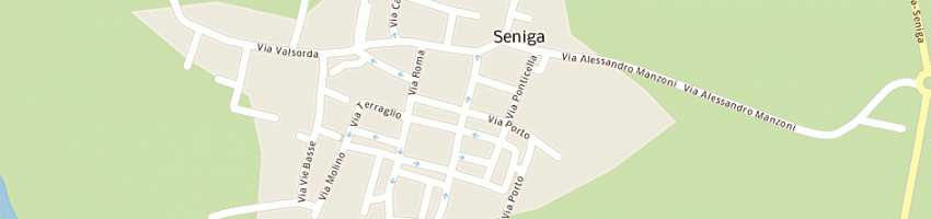 Mappa della impresa rozzi spa a SENIGA