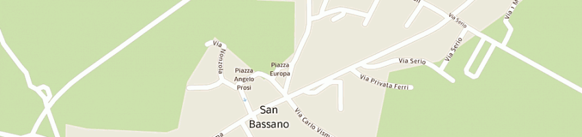 Mappa della impresa linea antonella a SAN BASSANO