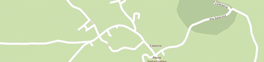 Mappa della impresa trattoria ai tre camini di chiodarelli giovanni a BAONE