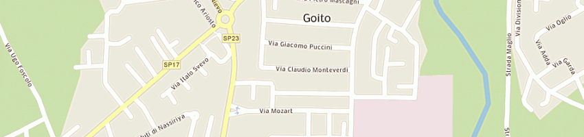Mappa della impresa tanchella massimo a GOITO