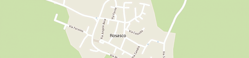 Mappa della impresa bar del bersagliere (sas) a ROSASCO
